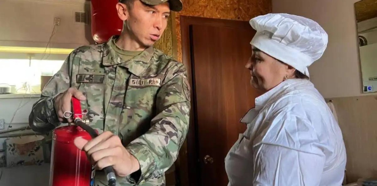 Елордада құтқарушылар өрт қауіпсіздігі бойынша акциялар өткізді