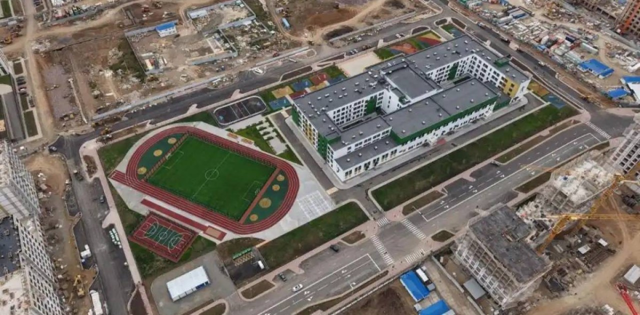 Астанада №117 жаңа мектепке ыңғайлы кіреберіс қамтамасыз етілді