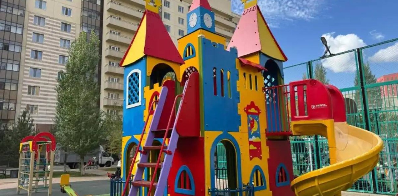 Конституция күніне орай елордада аула ашылды