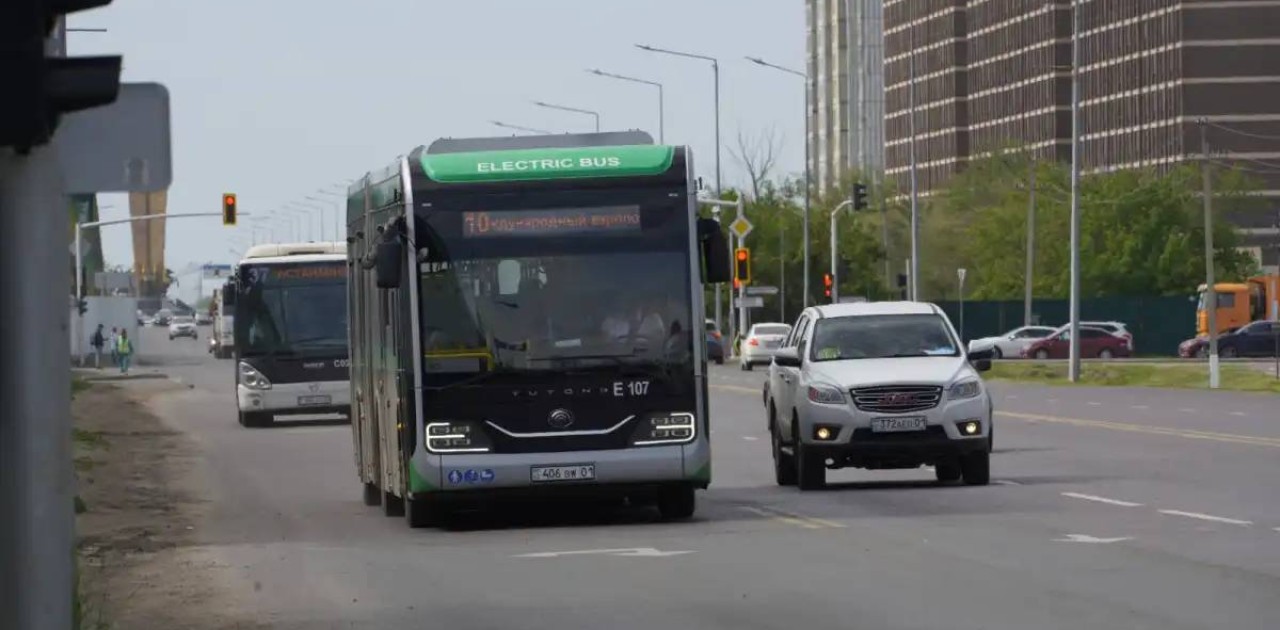 Елордада он бес автобустың қозғалыс бағыты өзгерді