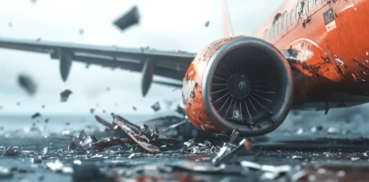 Елорда маңында ұшақтың құлаған сәтінен видеосы тарады