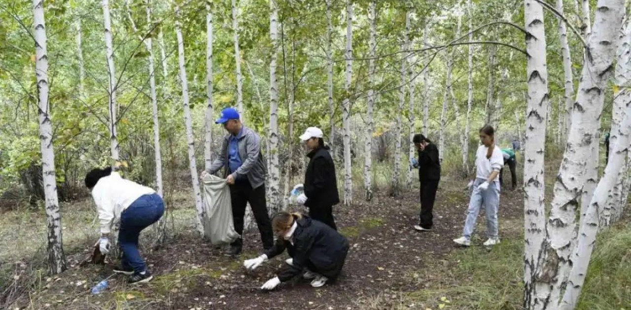 Астанада Спорт күніне арналған ауқымды экологиялық акция өтті