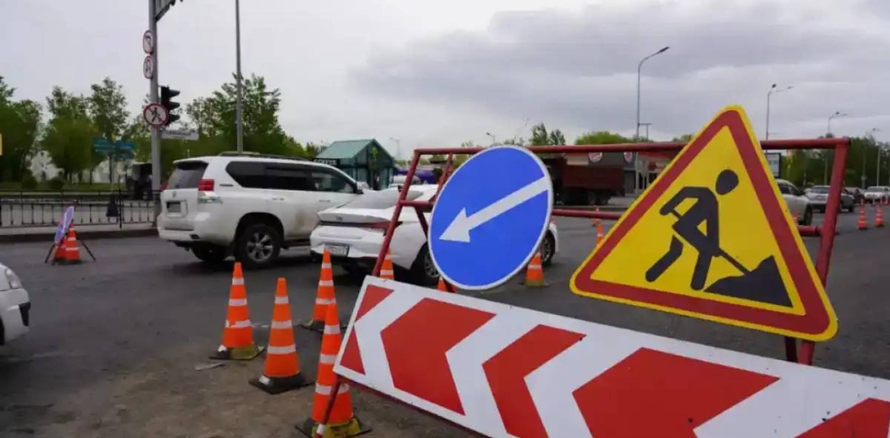 Елордада Қажымұқан Мұнайтпасов көшесінің бір бөлігі уақытша жабылды