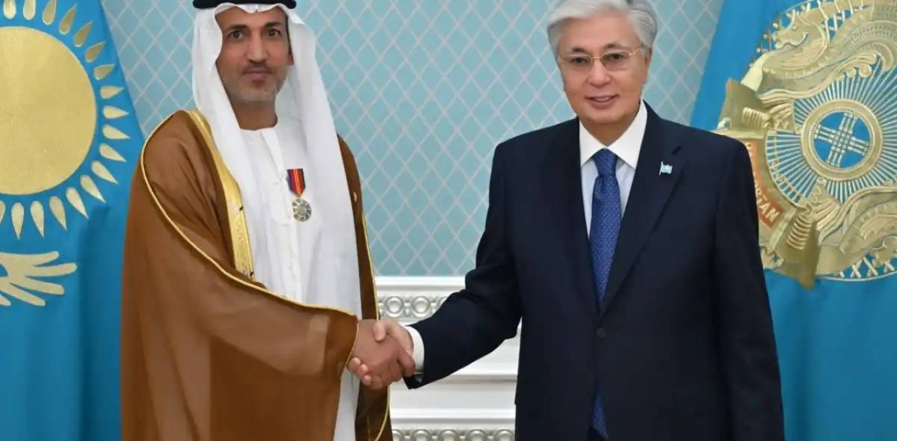 Президент Мұхаммед бен Мубарак Фадел Әл-Мазруиді «Достық» орденімен марапаттады