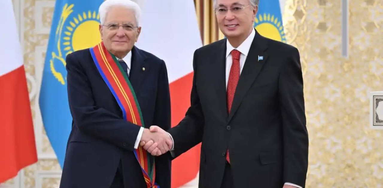 Мемлекет басшысы Италия Президенті Серджо Маттарелланы І дәрежелі «Достық» орденімен марапаттады