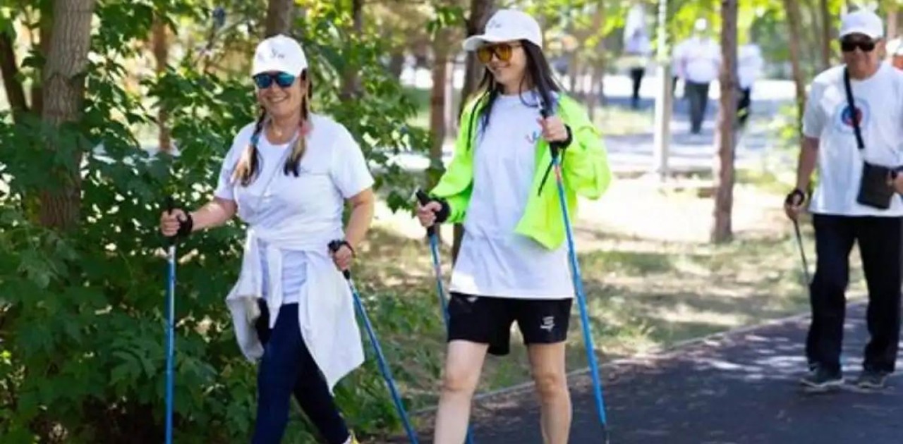 Астанада скандинавиялық жүріске арналған тегін жаттығулар басталады