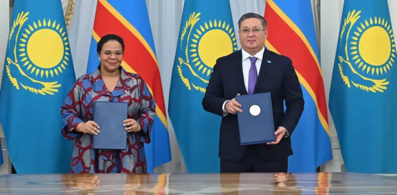 Қазақстан мен Конго Демократиялық Республикасы Бірлескен мәлімдеме қабылдады