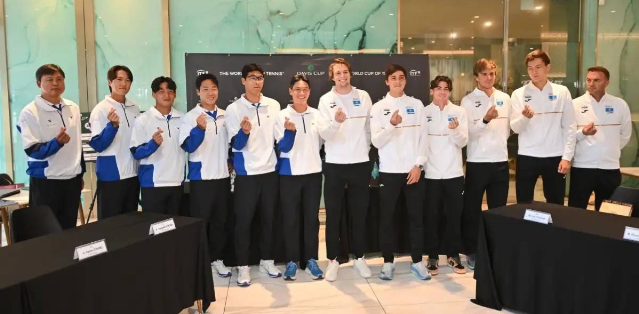 Дэвис кубогы: Қазақстан – Оңтүстік Корея арасындағы матч жеребесі тартылды