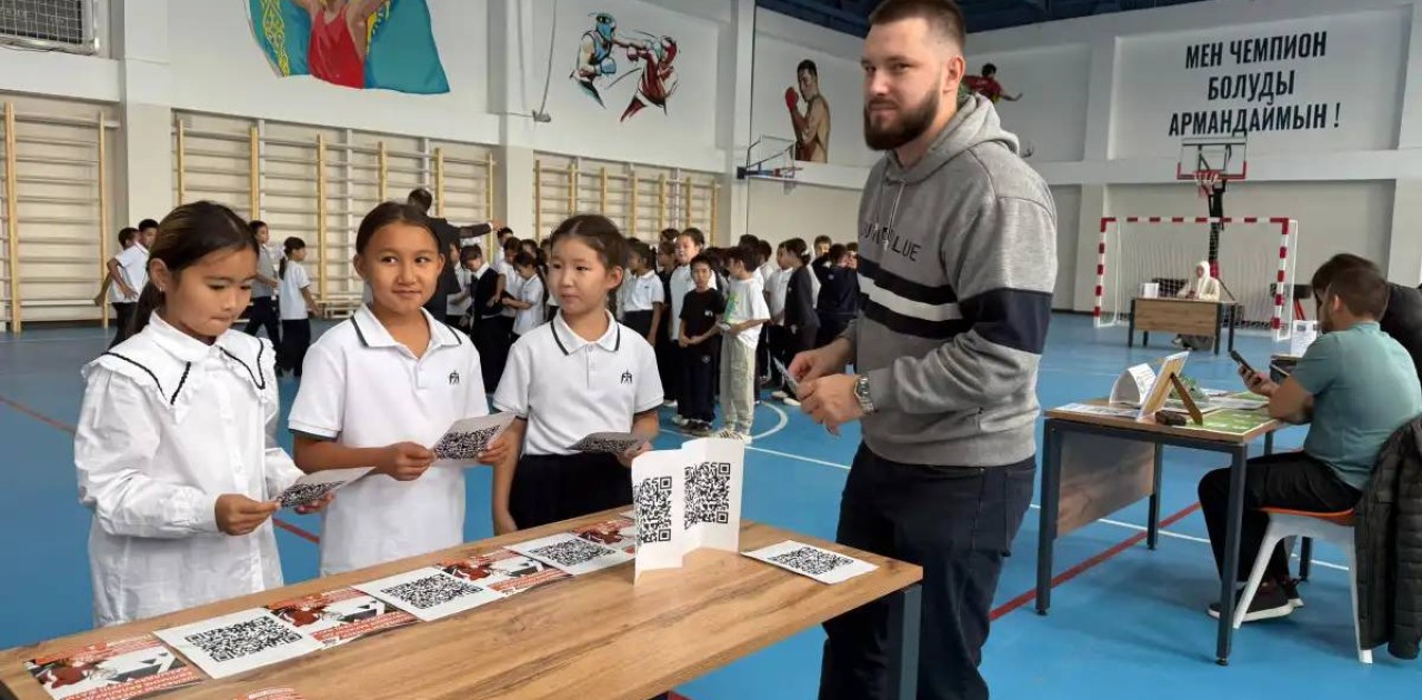 «Спорт - есірткіге қарсы»: астаналық оқушылар спорт жәрмеңкесіне қатысты