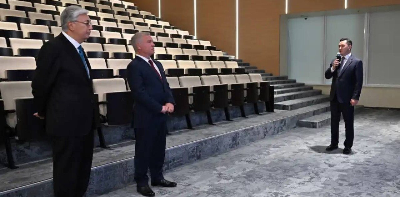 Тоқаев пен Иордания Королі «Астана» халықаралық қаржы орталығына барды