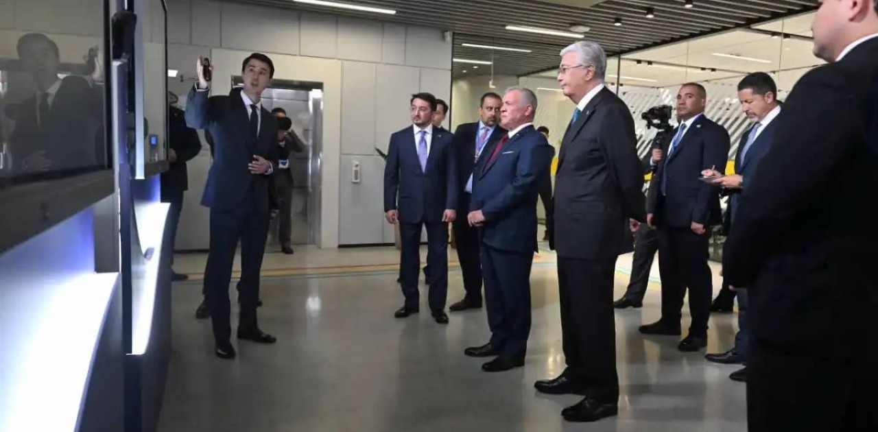 Қазақстан Президенті мен Иордания Королі Astana Hub кластеріне барды