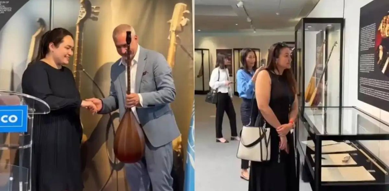 Парижде Нұрғиса Тілендиевке арналған көрме ашылды