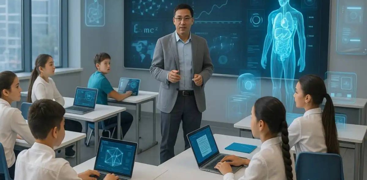 Мектептерде жасанды интеллектіні жауапкершілікпен қолдану бойынша оқыту басталды