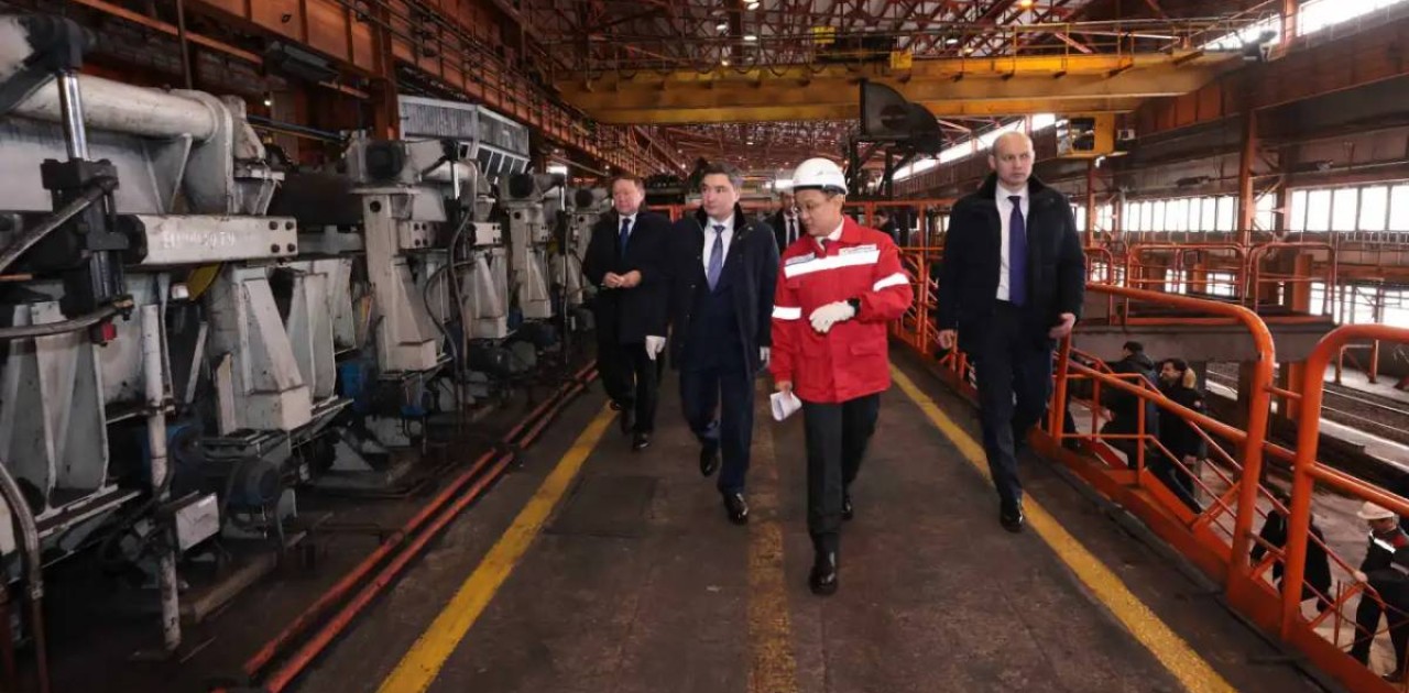 Олжас Бектенов Қостанай облысының индустриялды аймағын аралады