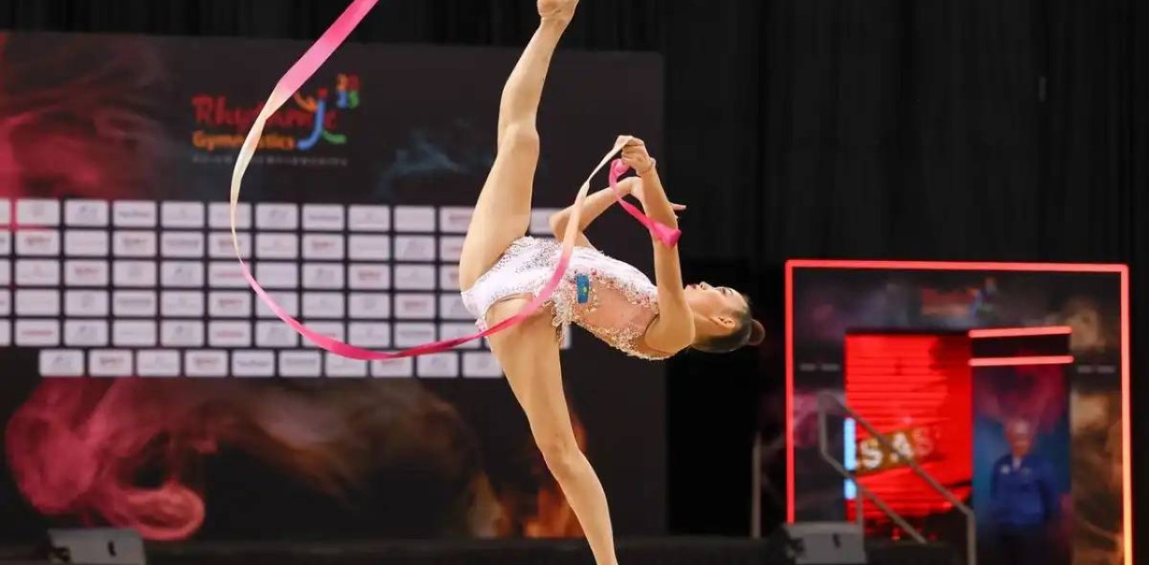 Көркем гимнастика: Астана спортшылары Қазақстан чемпионатында топ жарды