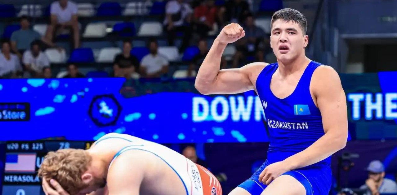 Еркін күрестен Едіге Қасымбек әлем чемпионатының финалына шықты