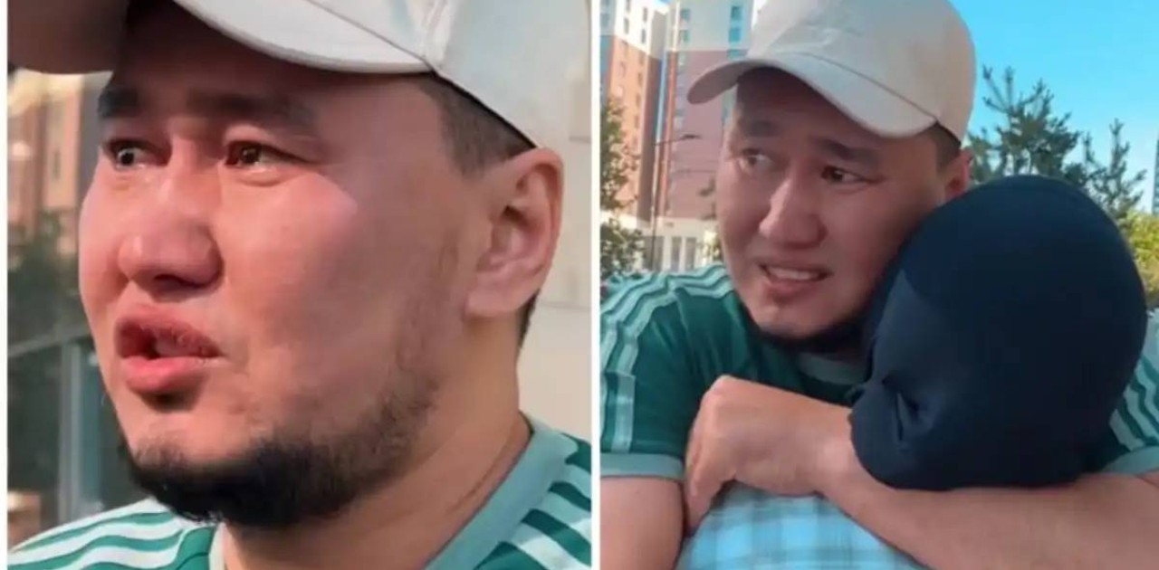 «Мен күтпеген сыйлық»: Жахан Отарғалиев әйелі берген сыйлыққа жылап қалды