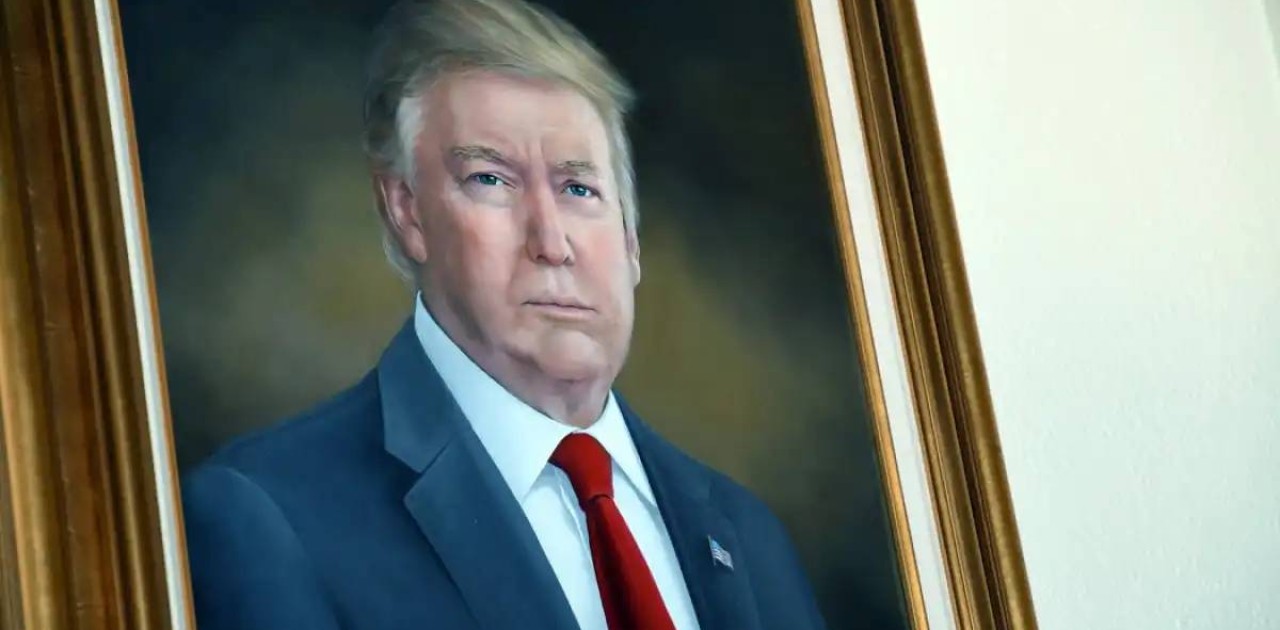 Трамп өз портретіне баға берді