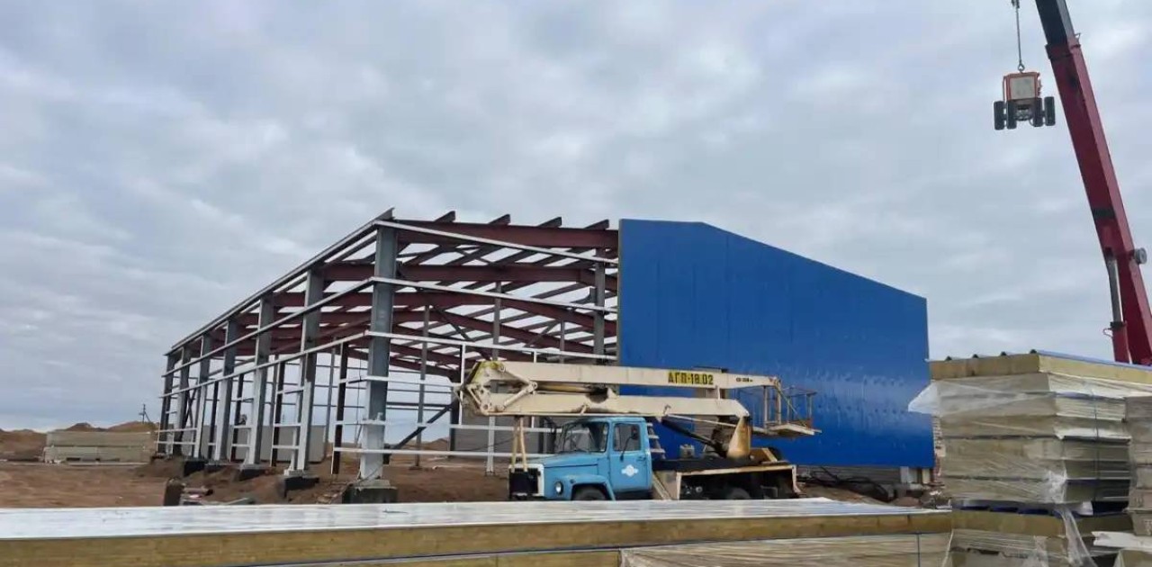 Ақмола облысында жаңа гидротехникалық құрылыс салынып жатыр