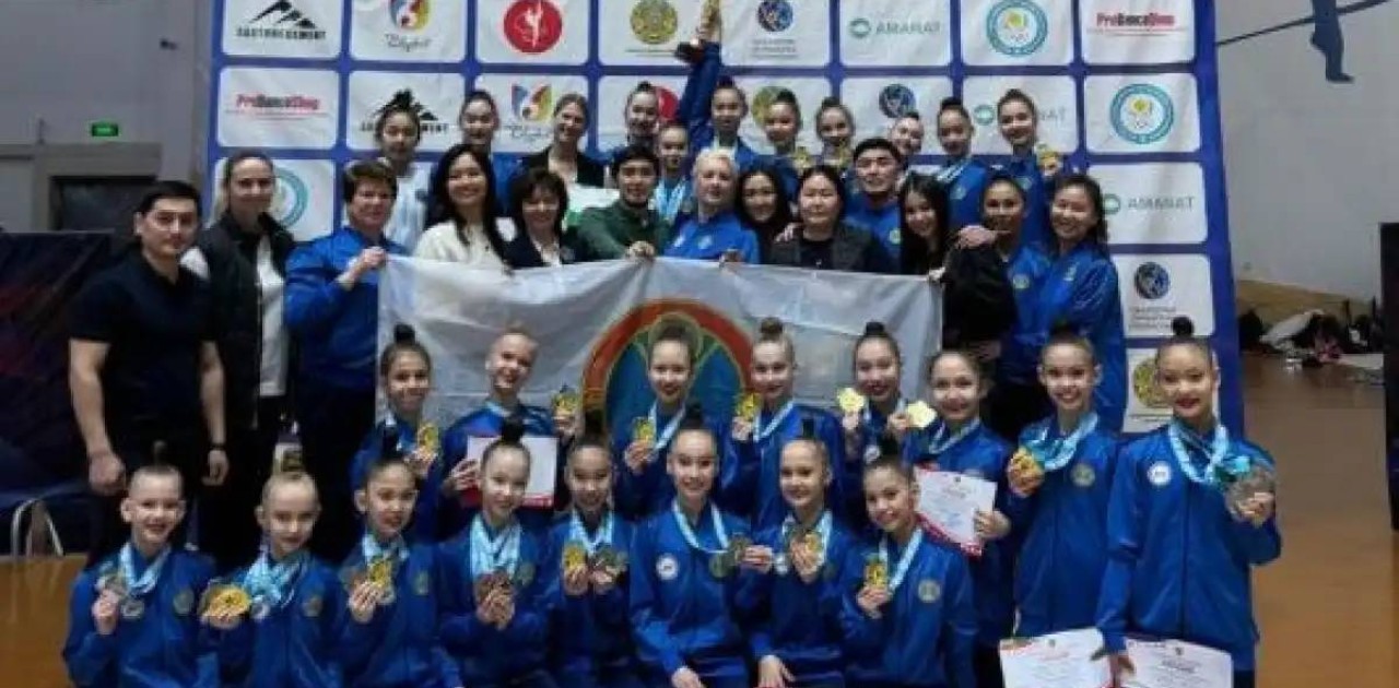 Астаналық көркем гимнасшылар Жастар ойындарының жеңімпазы атанды