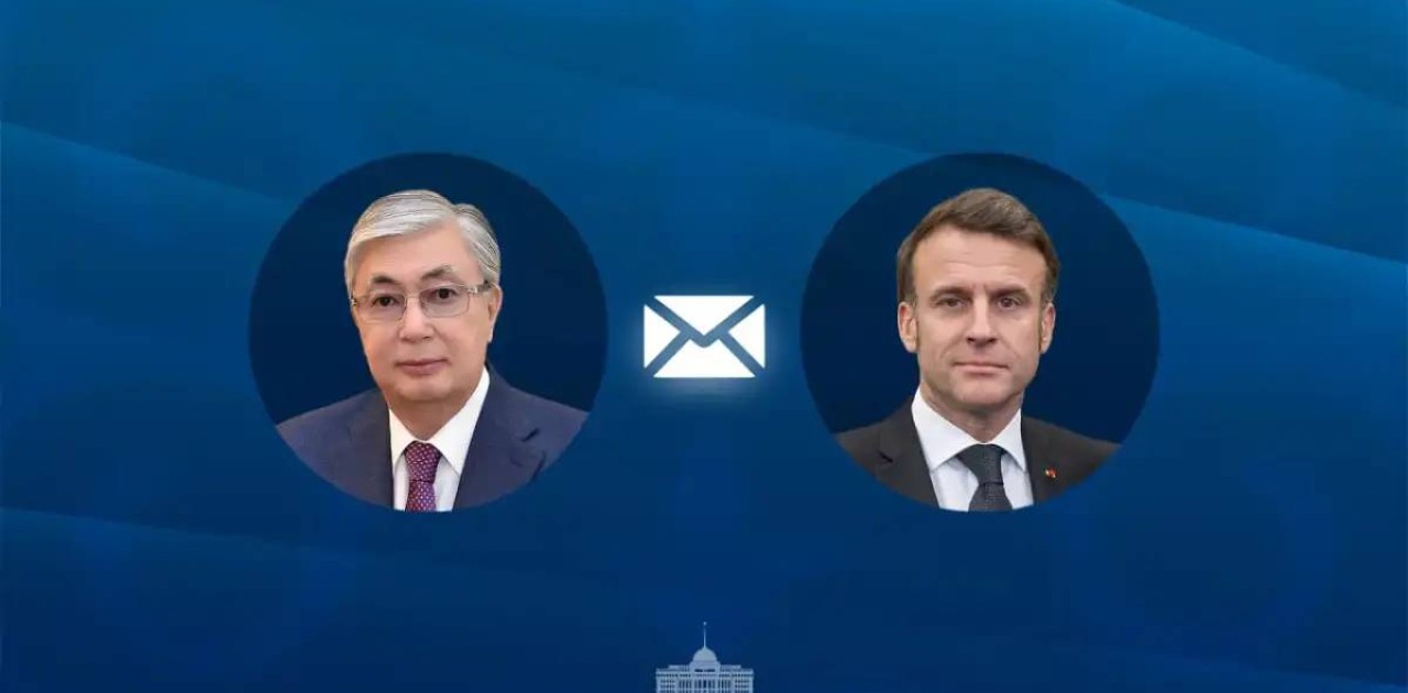 Тоқаев Франция Президентін ұлттық мерекесімен құттықтады