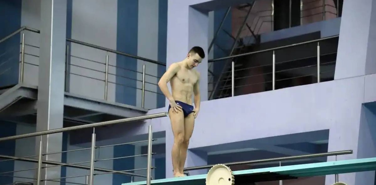 Назар Қожанов суға секіруден әлем чемпионатында жеке рекордын жаңартты