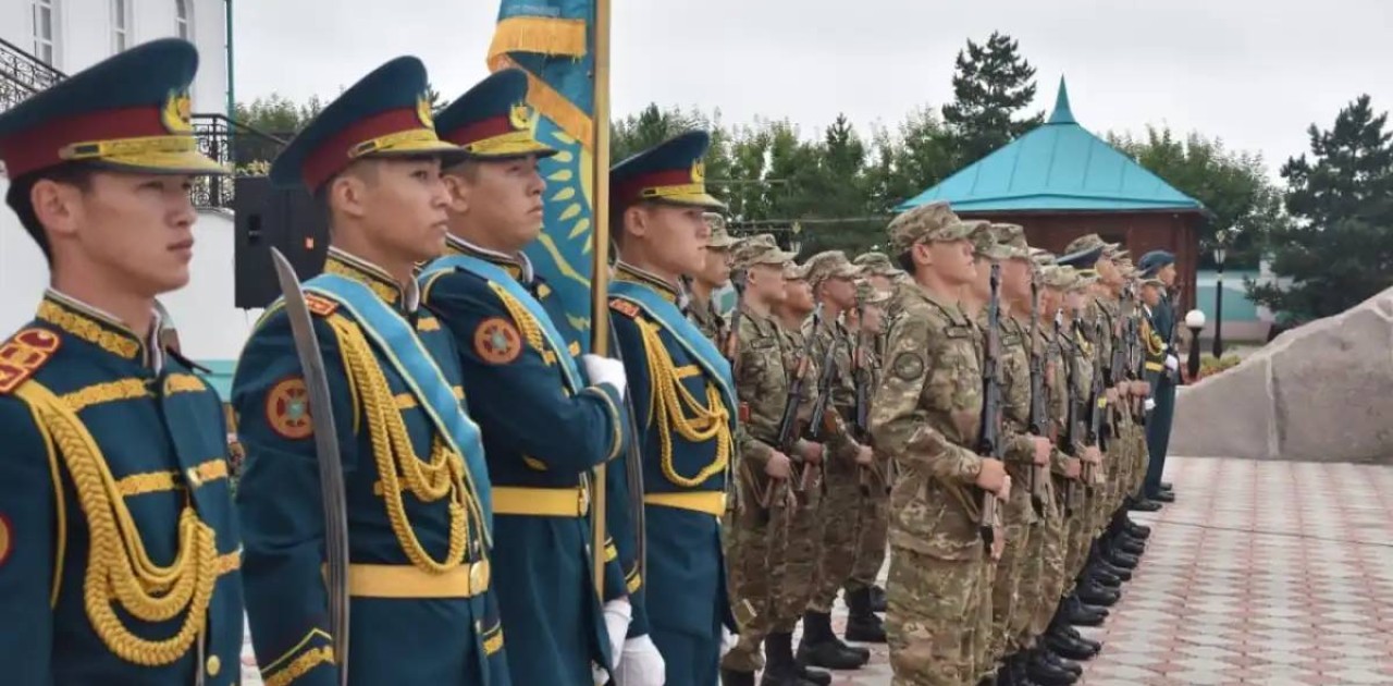 Ұлттық ұлан академиясында 30-дан астам курсант әскери ант берді