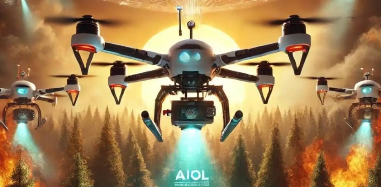 Ұшатын дрон құрылғылар орман өртіне тосқауыл болуы мүмкін