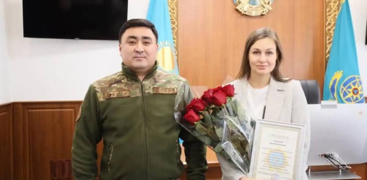 Қырағылық танытқан астаналық тұрғын марапатталды