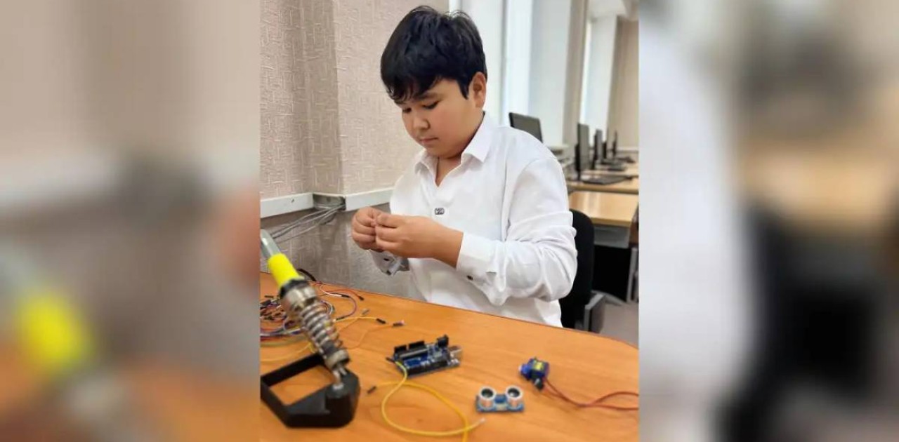 Елордалық оқушы ақылды қоқыс жәшігін ойлап тапты