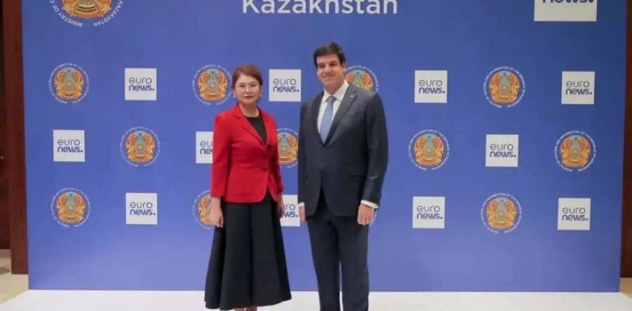 Астанада Euronews-тің өңірлік кеңсесінің салтанатты ашылуы өтті