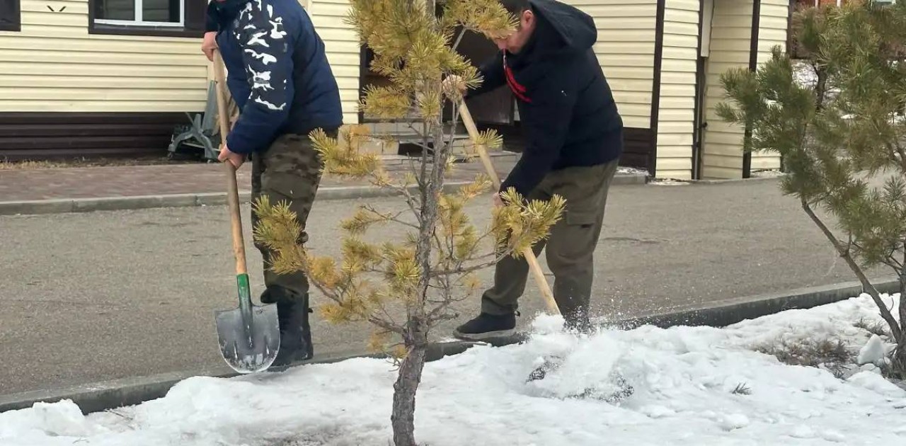 «Қамқор» әлеуметтік қызмет көрсету орталығы «20 игі іс» акциясына қатысты