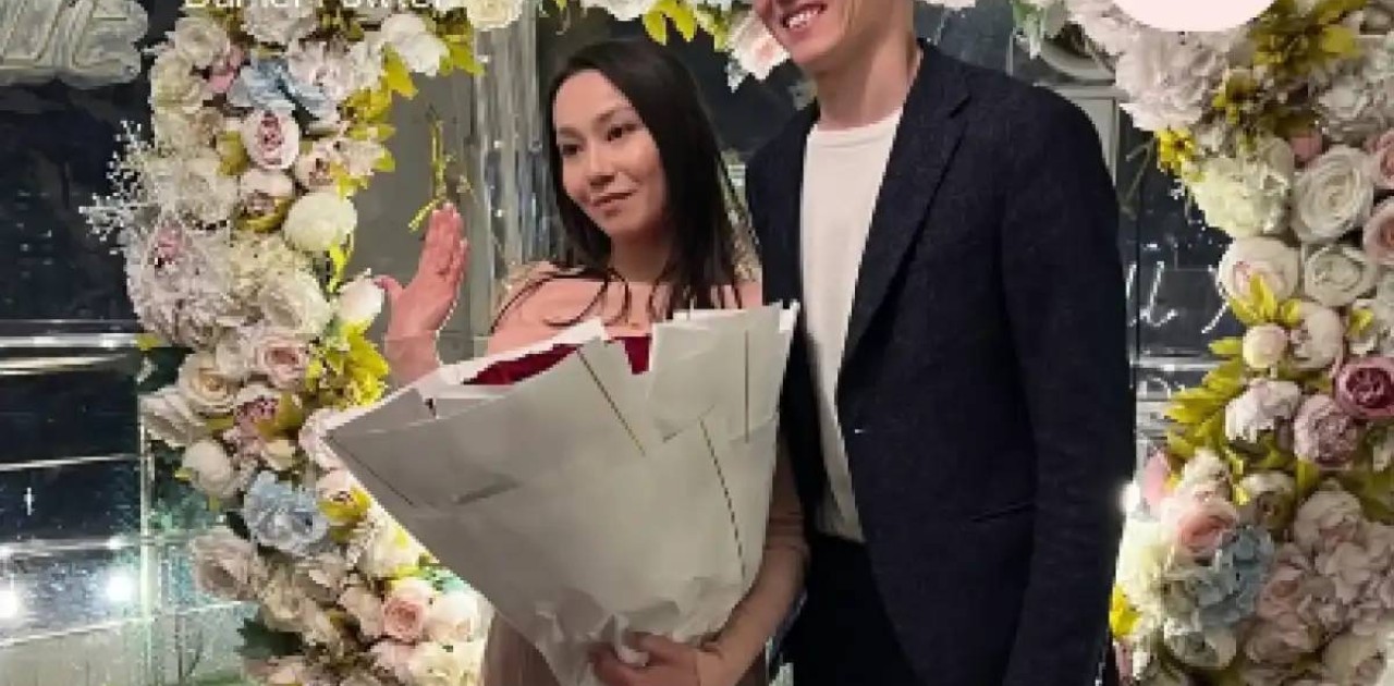 «Бақытты бол»: Нұрлан Еспановтың атышулы ұлы алғаш рет сүйіктісін көрсетті