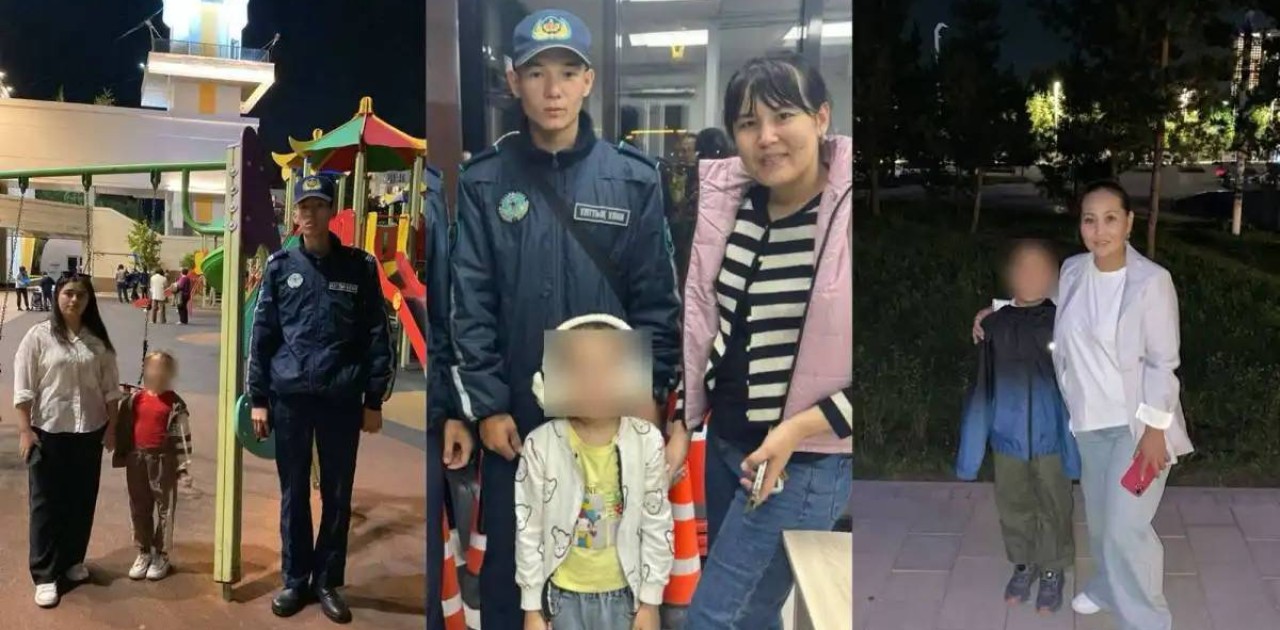 Астанада адасқан бес бала табылды