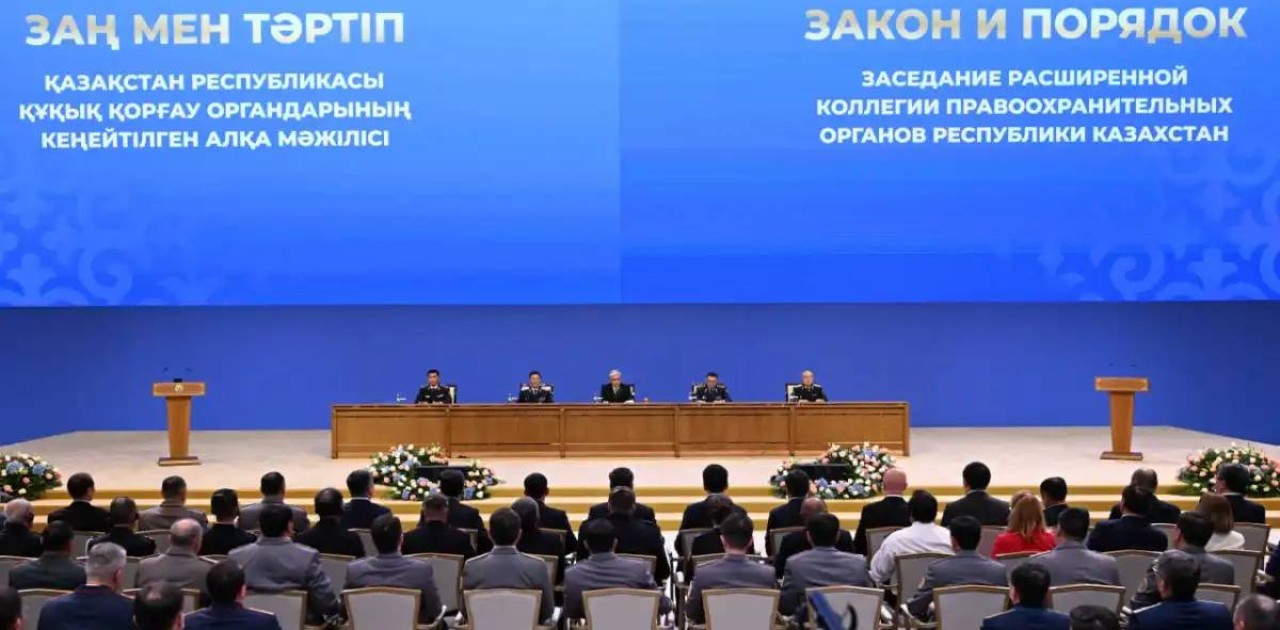 Тоқаев: Қоғамдық қауіпсіздікті қамтамасыз ету саласына цифрлық технологиялар енгізуді жалғастыру керек