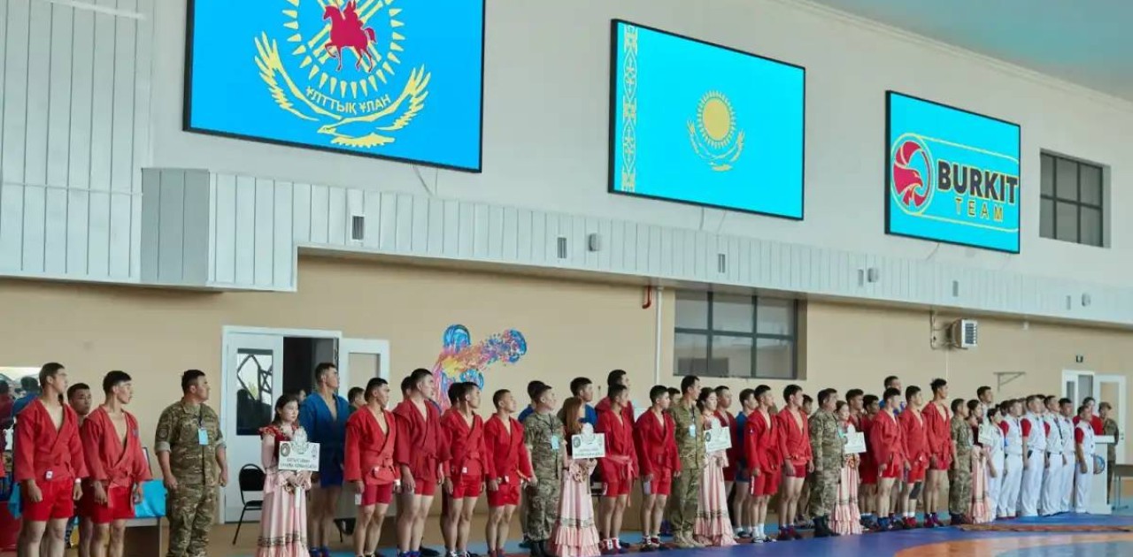 Түркістанда алғаш рет самбодан Ұлттық ұлан чемпионаты өтіп жатыр