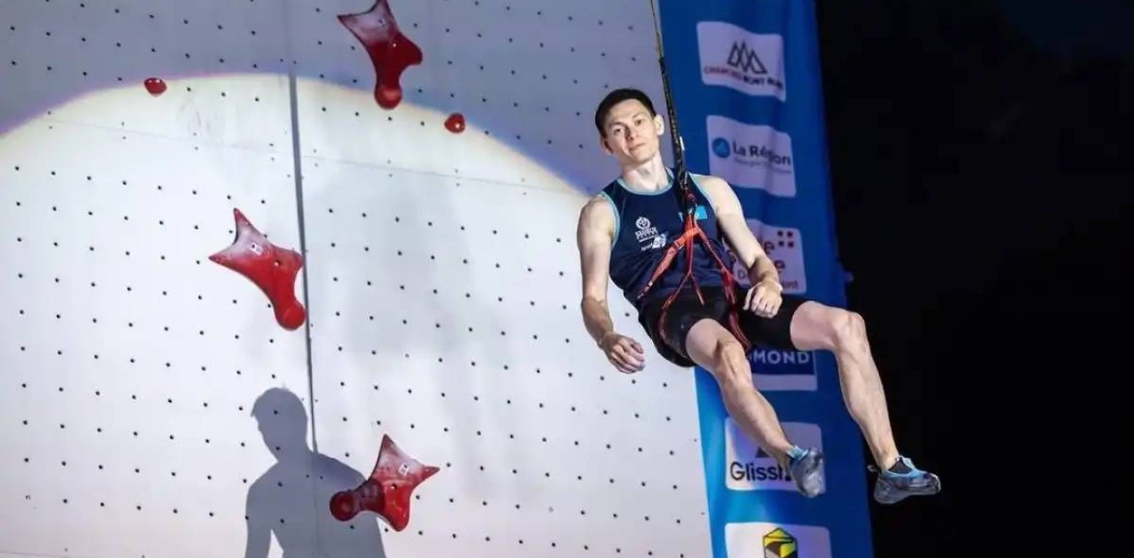 Ришат Хайбуллин спорттық құзға өрмелеуден әлем кубогында күміс жүлдегер атанды