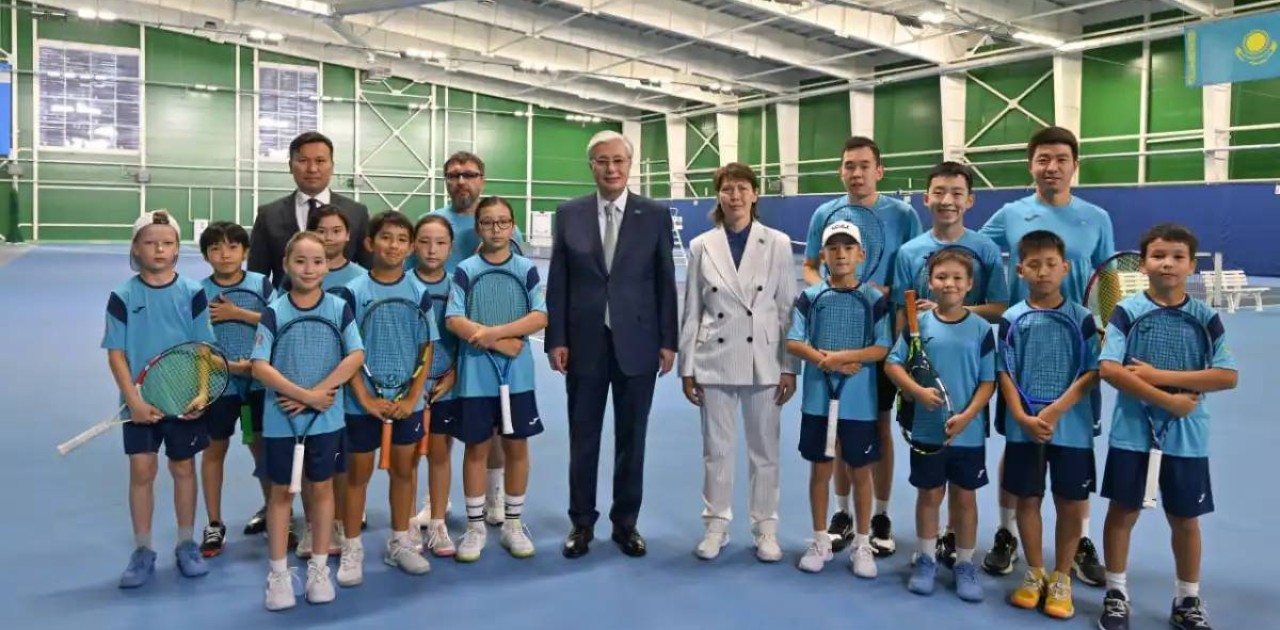 Мемлекет басшысы «Дәулет» теннис орталығына барды
