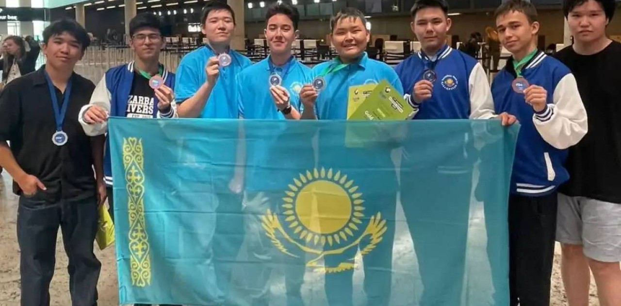 Қазақстандық оқушылар Еуропа олимпиадасында жеті медаль жеңіп алды