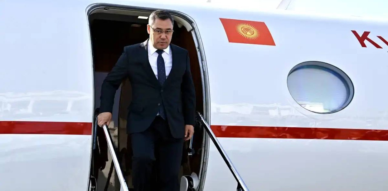 Садыр Жапаров Астанаға келді