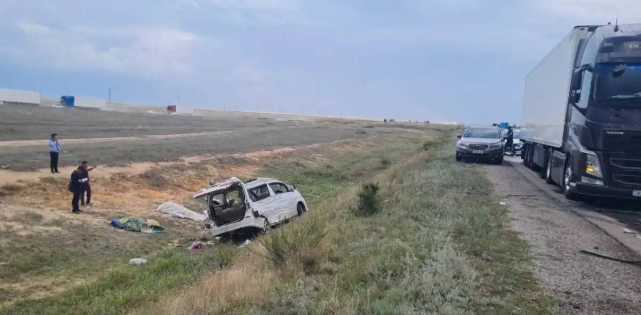 Ақтөбе облысында жол апатынан 4 адам қаза тапты