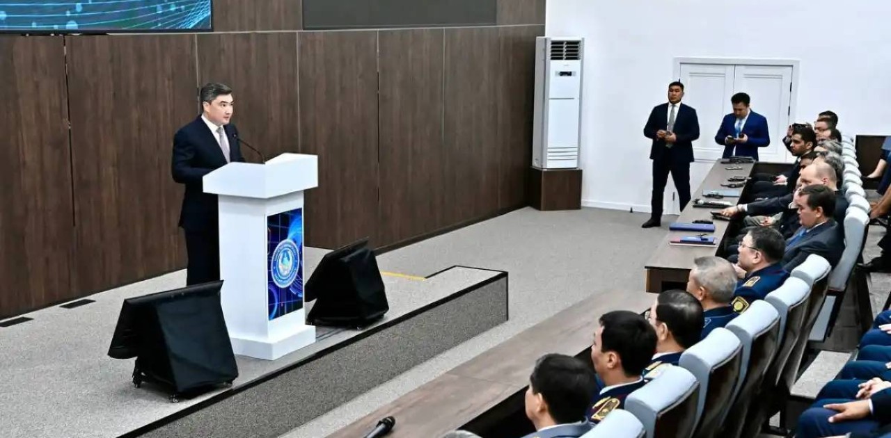 Олжас Бектенов ІІМ Басқару академиясының ашылуына қатысты