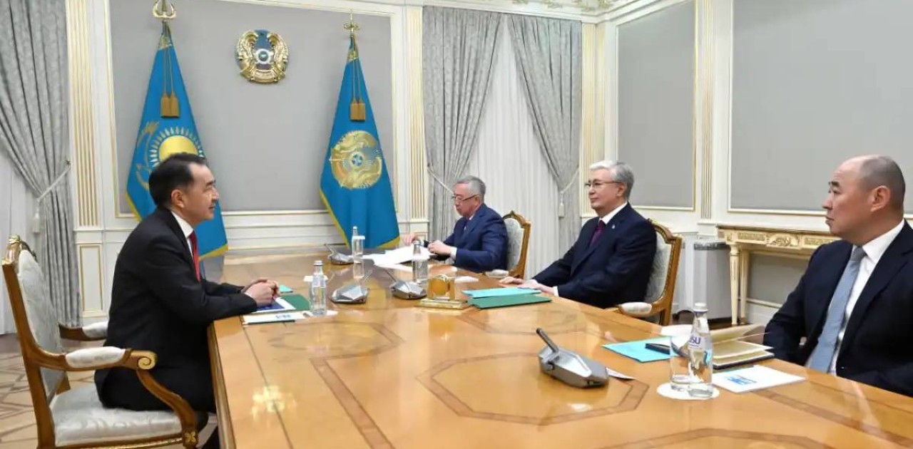 Мемлекет басшысы Бақытжан Сағынтаевты қабылдады