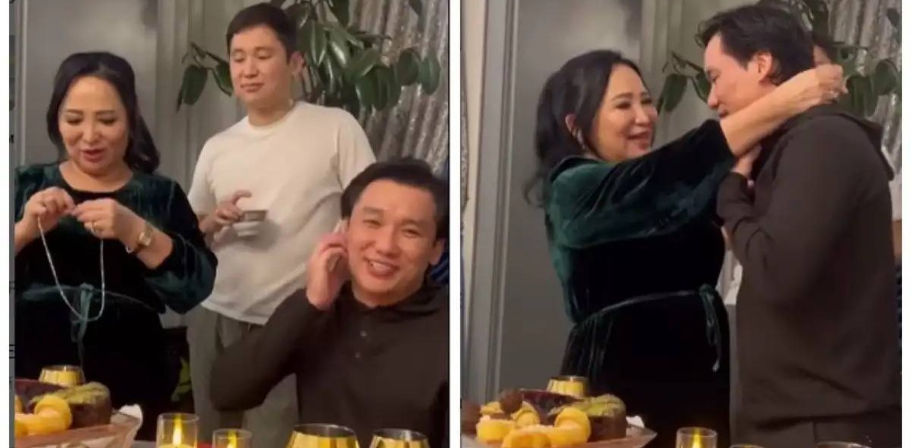 «Мына сыйлыққа ешкімді қоспай, өзім бердім»: Гүлзира Айдарбекова ұлына естен кетпес сыйлық жасады