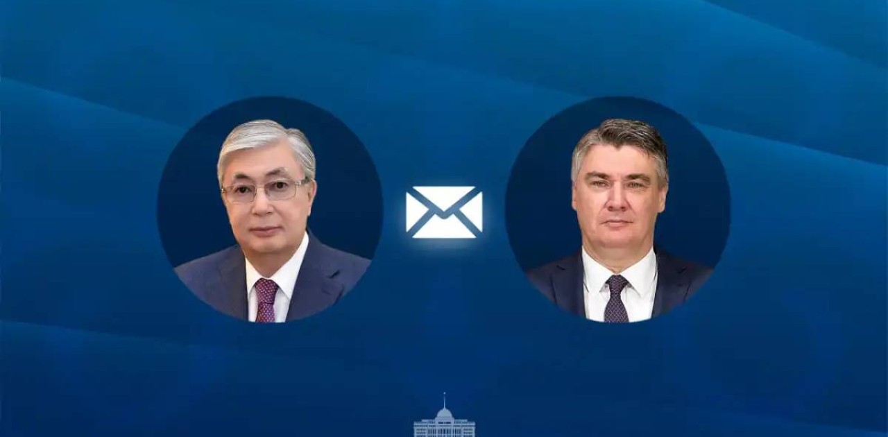 Мемлекет басшысы Хорватия Президентіне құттықтау жеделхатын жолдады