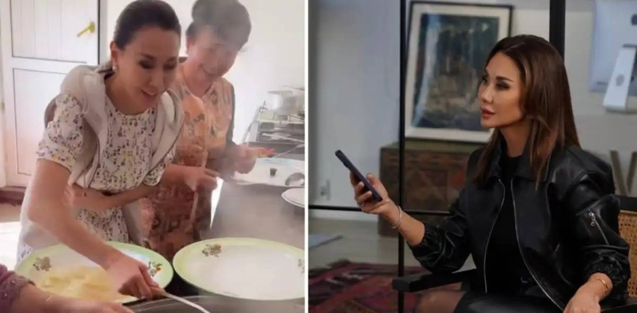 Танымал медиажұлдыз Динара Сәтжан Сарыағашта келіндік міндетін атқарды