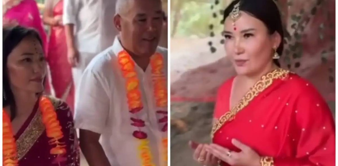 «Қашан түн болады?»: Құралай ханым жолдасымен қайта неке жаңғыртты