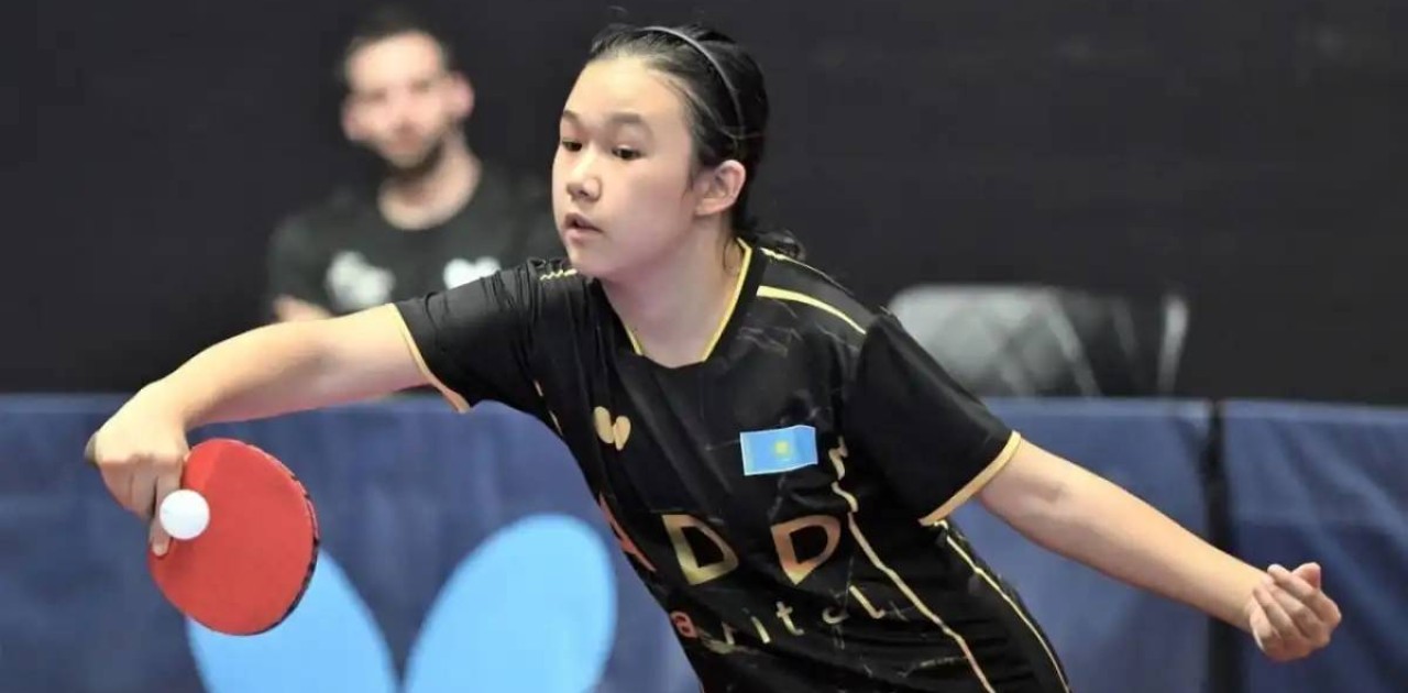 Жәния Бекмұхамбетова WTT Youth Contender турнирінде топ жарды