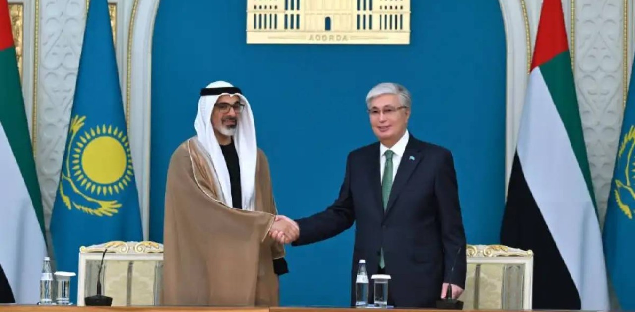 Қазақстан мен БАӘ басшылары өзара ынтымақтастық бойынша құжат алмасты