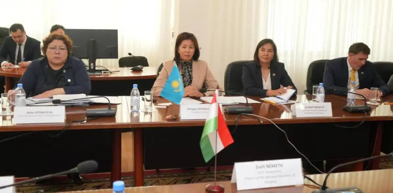 Әділет вице-министрі Венгрия Мемлекеті Парламентінің депутатымен кездесу өткізді